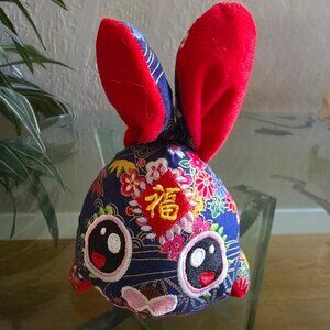 Plush Asian Rabbit